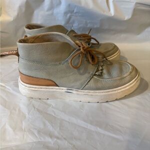 Dr Martens Jemima San Diego Coronet Blue+Tan Women's leather boots size US  7